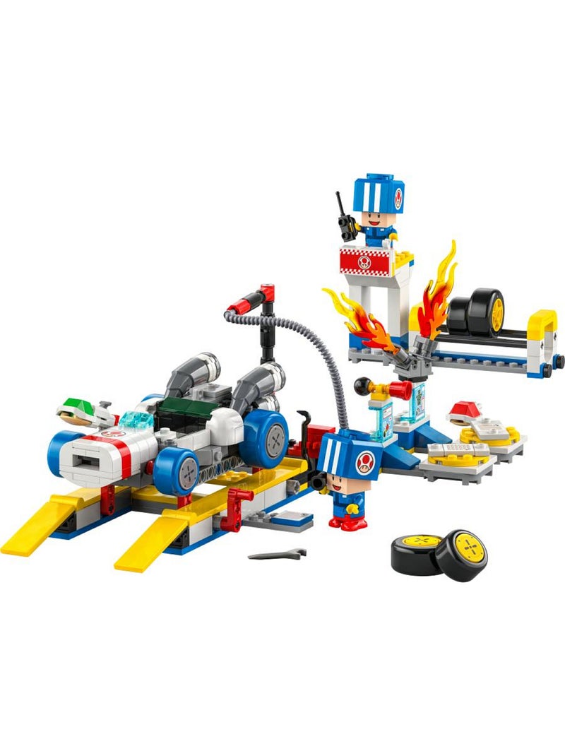 LEGO Super Mario - Garage de Toad pour Mario Kart - 72035 Rouge - Kiabi