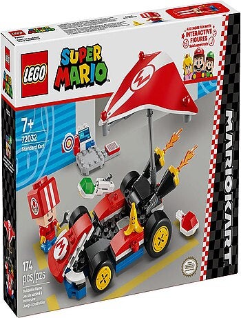LEGO Super Mario - Kart Standard Mario Kart 72032 pour Enfants