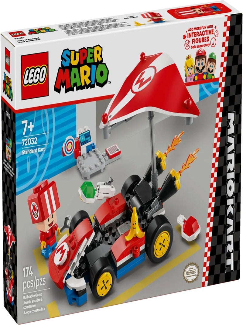 LEGO Super Mario - Kart Standard Mario Kart 72032 pour Enfants Rouge - Kiabi