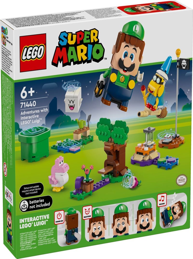 LEGO Super Mario - Les Aventures de LEGO Luigi interactif - 71440 Multicolore - Kiabi