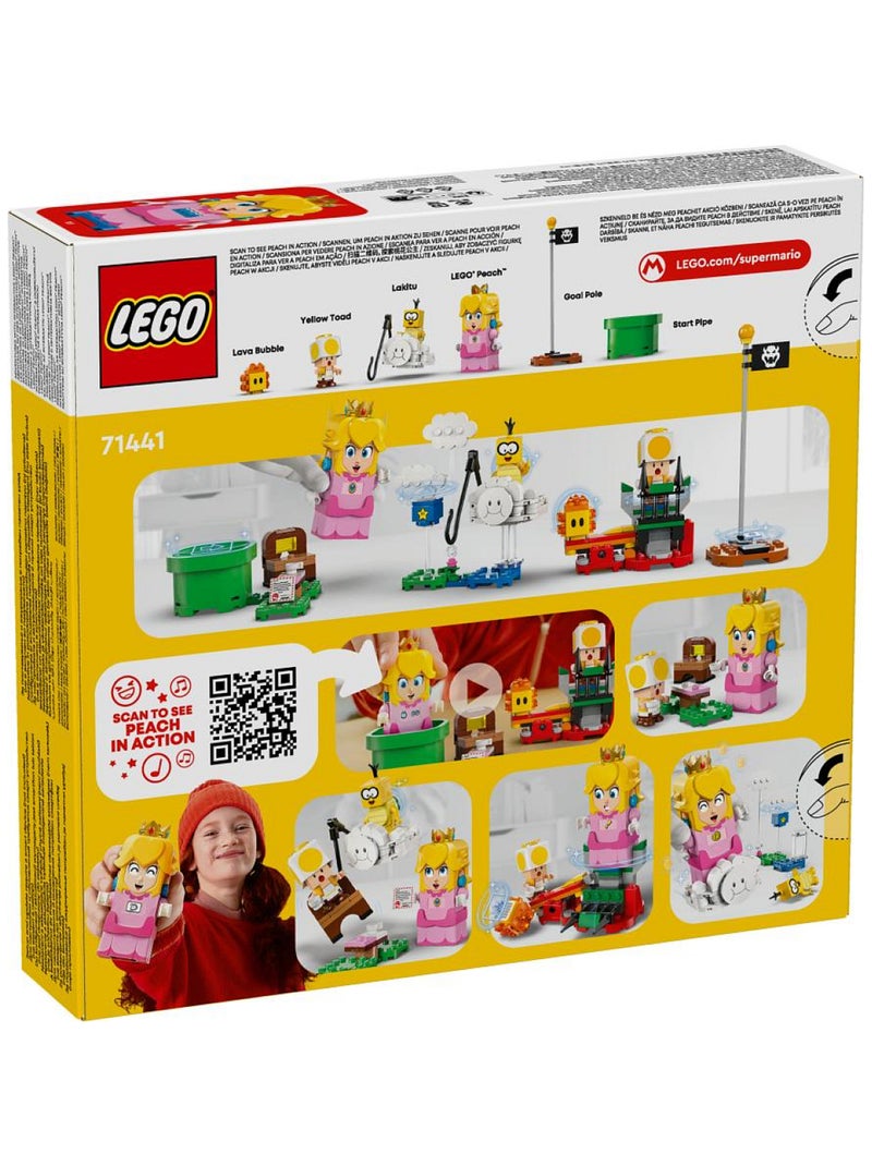 LEGO Super Mario - Les Aventures de LEGO Peach interactive - 71441 Multicolore - Kiabi