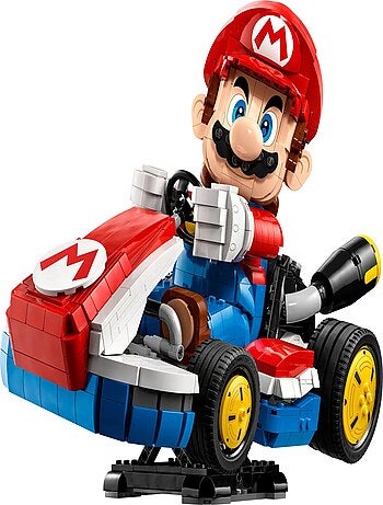 LEGO Super Mario - Modèle Mario Kart avec Figurine et Kart Standard (72037)