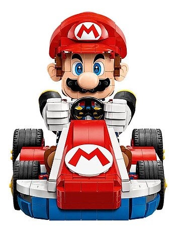 LEGO Super Mario - Modèle Mario Kart avec Figurine et Kart Standard (72037)