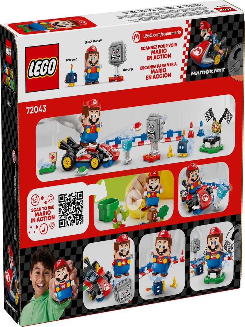 LEGO Super Mario - Set Mario Kart avec Mario Interactif - 72043 Vert - Kiabi