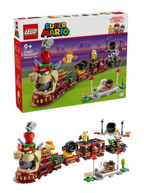 LEGO Super Mario - Train Bowser Express Aventure - 71437 - Kiabi