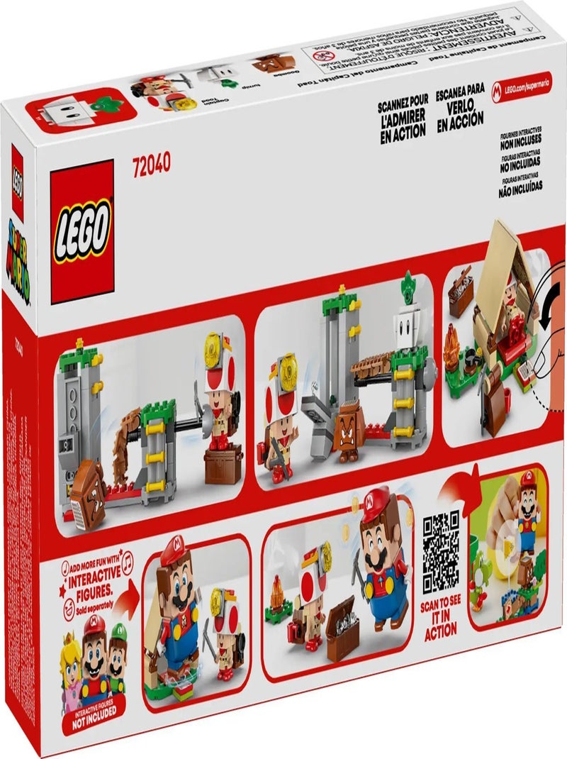 LEGO Super Mario Campement du capitaine Toad (72040) Bleu - Kiabi