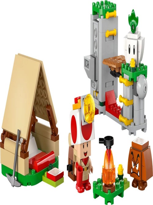 LEGO Super Mario Campement du capitaine Toad (72040) - Kiabi