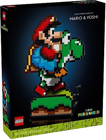 LEGO Super Mario World : Set Mario et Yoshi - 71438