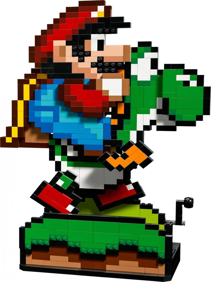 LEGO Super Mario World : Set Mario et Yoshi - 71438 Vert - Kiabi