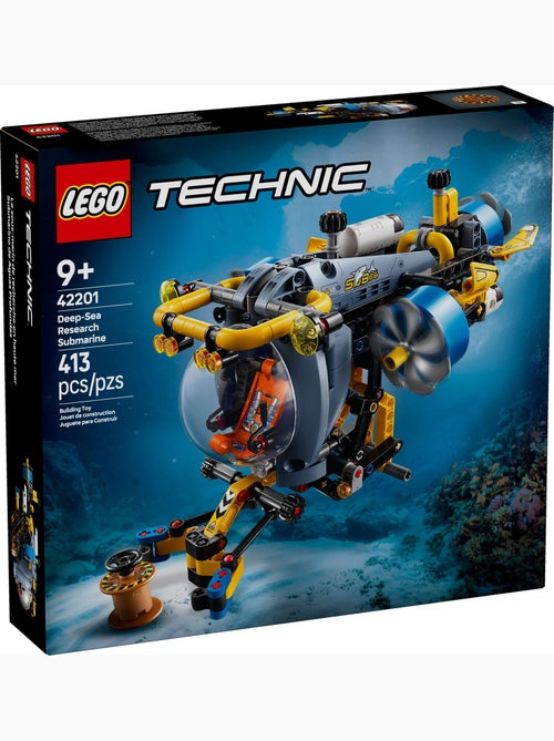 LEGO Technic - Le sous-marin de recherche en haute mer - 42201 - Kiabi