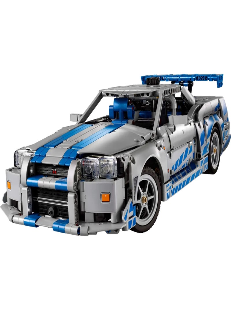 LEGO Technic - Voiture Nissan Skyline GT-R (R34) 2 Fast 2 Furious - 42210 Multicolore - Kiabi