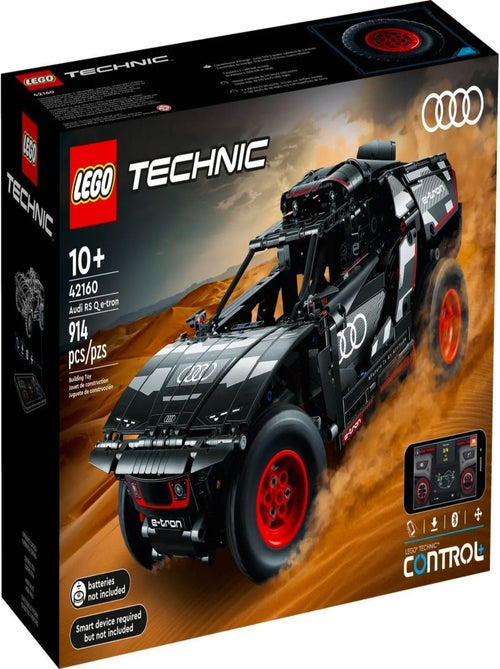 LEGO Technic Audi RS Q e-tron 42160 — Voiture de rallye télécommandée. - Kiabi