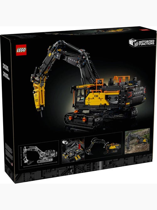 LEGO Technic Pelleteuse Volvo EC500 Hybride - Set 42215 à Construire - Kiabi