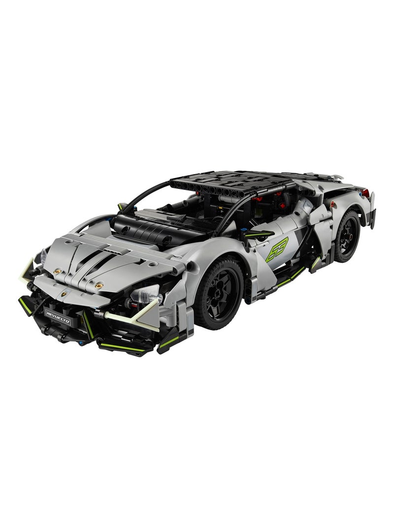 Hot Wheels Lamborghini Revuelto Voiture Télécommandée 1/64 USB - Accélérateur Turbo Cascades