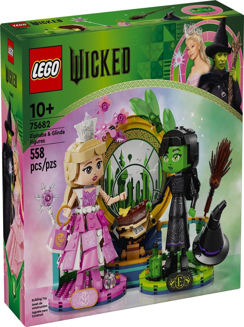 LEGO Wicked 75682 — Figurines Elphaba et Glinda avec accessoires. Multicolore - Kiabi