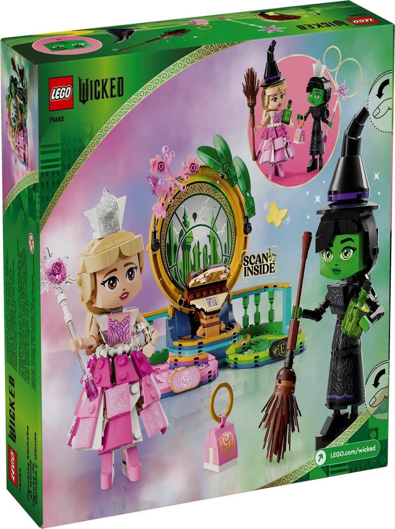 LEGO Wicked 75682 — Figurines Elphaba et Glinda avec accessoires. Multicolore - Kiabi