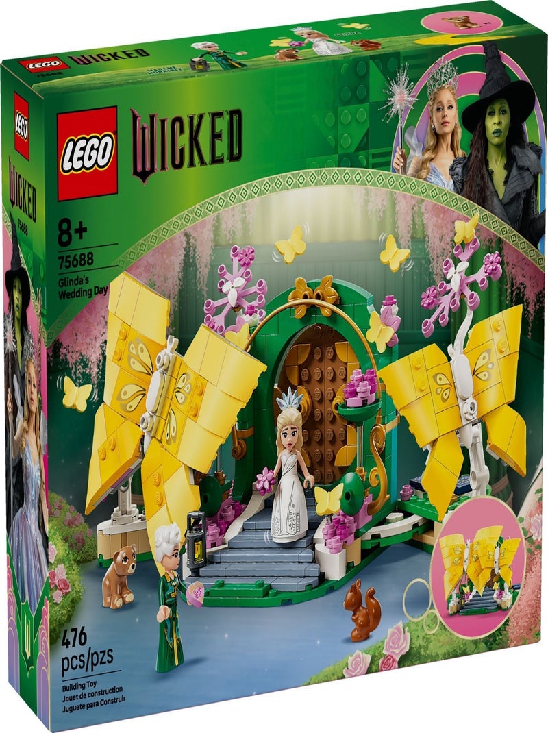 LEGO Wicked — Le mariage de Glinda (75688), 476 pièces, dès 8 ans. Rouge - Kiabi