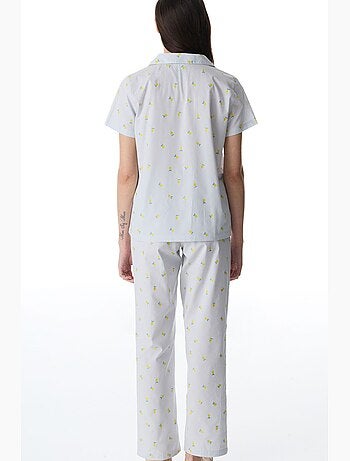 Lemons ensemble de pyjama chemise et pantalon penti