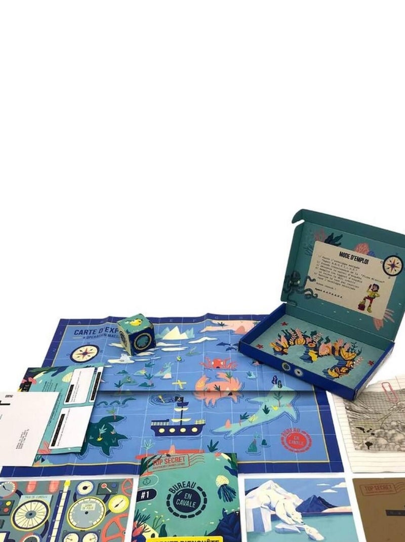 L'enquête par courrier : les fonds marins :enfant N/A - Kiabi