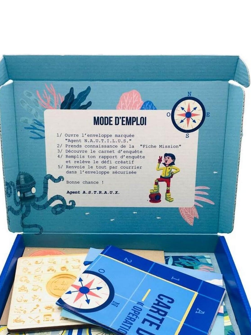 L'enquête par courrier : les fonds marins :enfant N/A - Kiabi