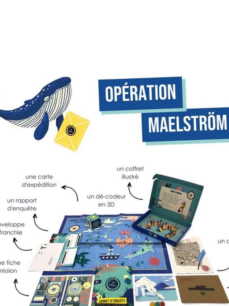 L'enquête par courrier : les fonds marins :enfant N/A - Kiabi