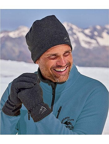 L’ensemble bonnet et gants polaire - atlas for men