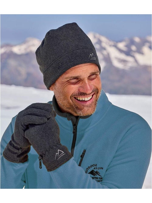 L’ensemble bonnet et gants polaire - atlas for men - Kiabi L’ensemble bonnet et gants polaire - atlas for men - Kiabi