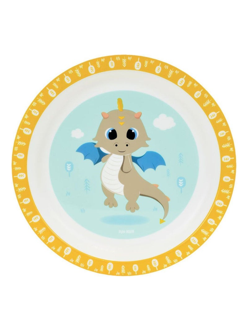 LEON LE DRAGON LOT 6 PCS (VERRESx2, COUVERTSx2 ET ASSIETTESx2) Multicolore - Kiabi