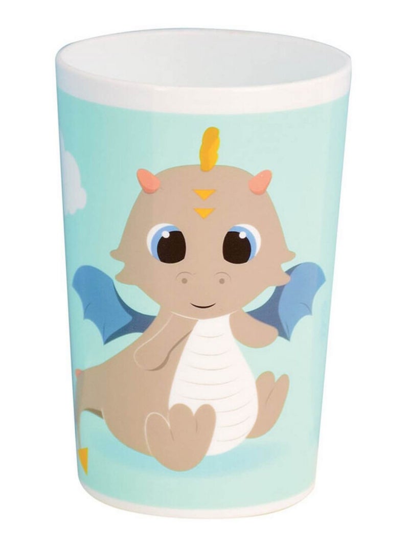 Leon Le Dragon Lot Vaisselle En Plastique Réutilisable Multicolore - Kiabi