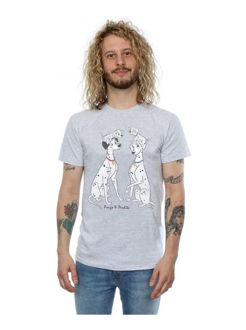 Les 101 Dalmatiens - T-shirt PONGO AND PERDITA (Perdita, Pongo) - Kiabi