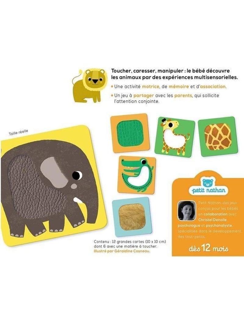 Les animaux à toucher Multicolore - Kiabi