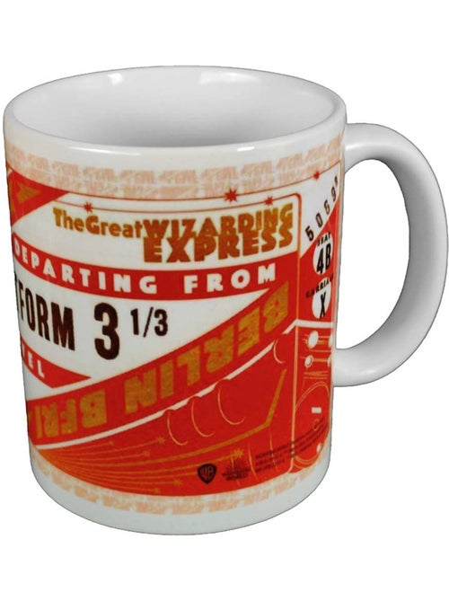 Les Animaux fantastiques - Mug motif/style Monde des sorciers TICKET HOGWARTS EXPRESS - Kiabi