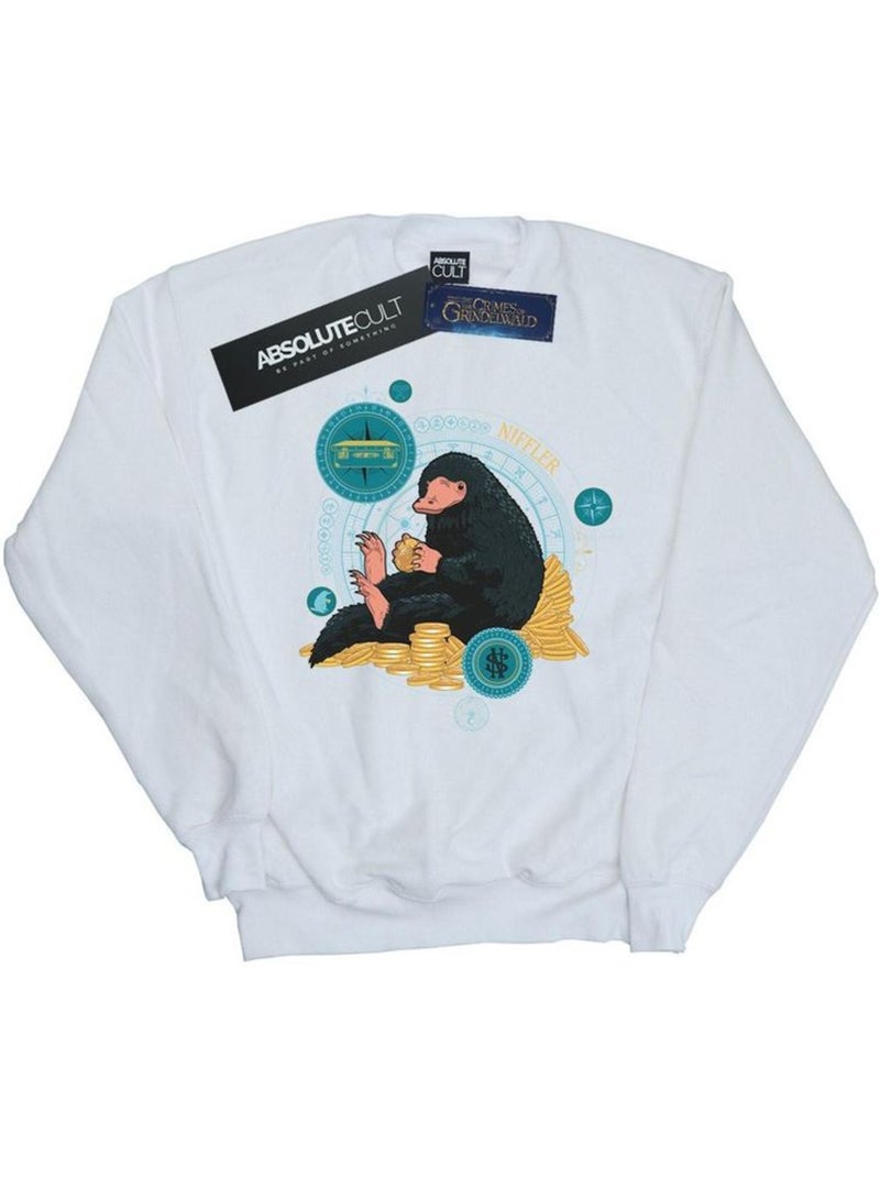 Les Animaux fantastiques - Sweat Blanc - Kiabi