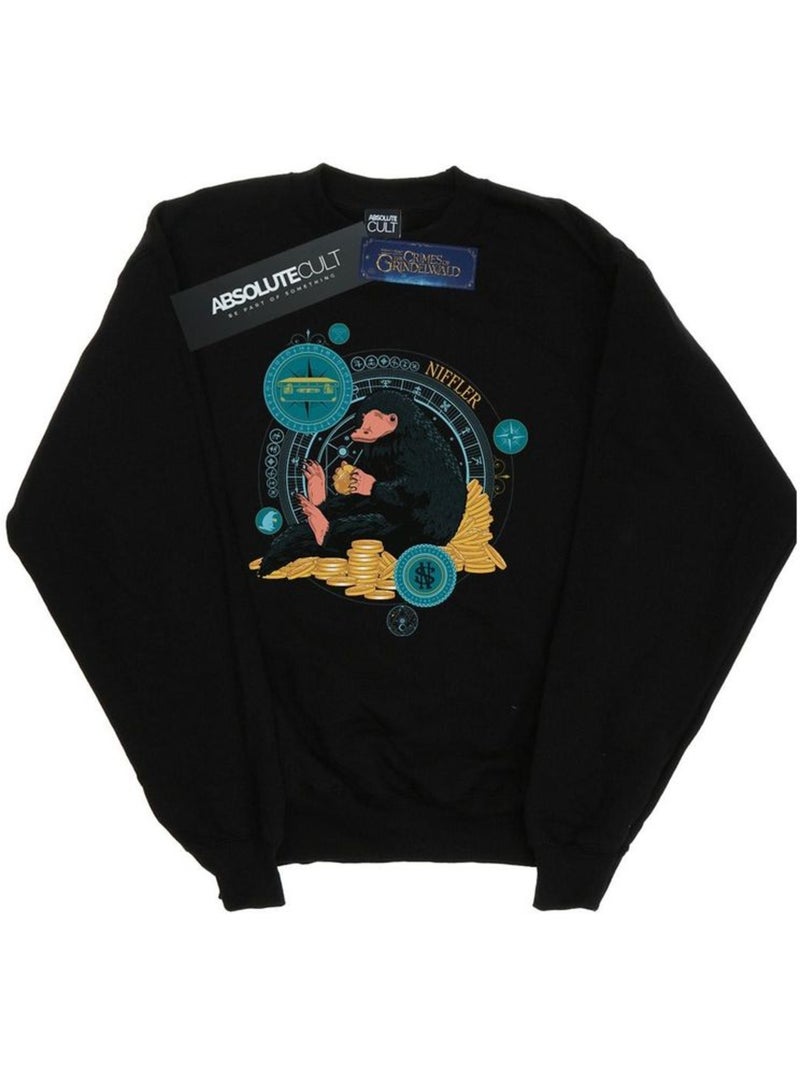 Les Animaux fantastiques - Sweat Noir - Kiabi