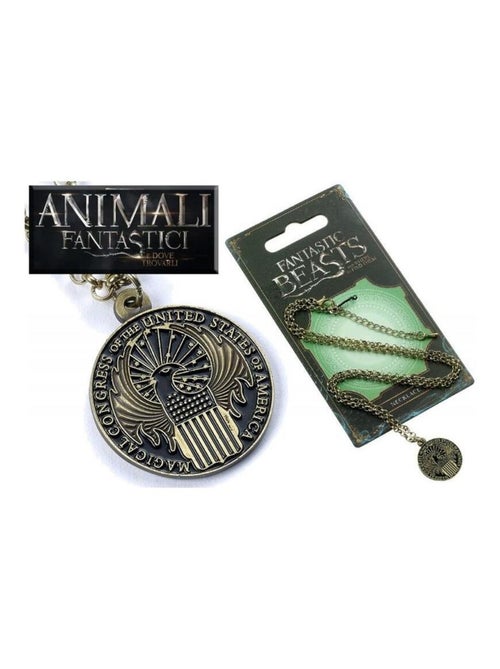 Les Animaux fantastiques pendentif et collier Magical Congress - Kiabi