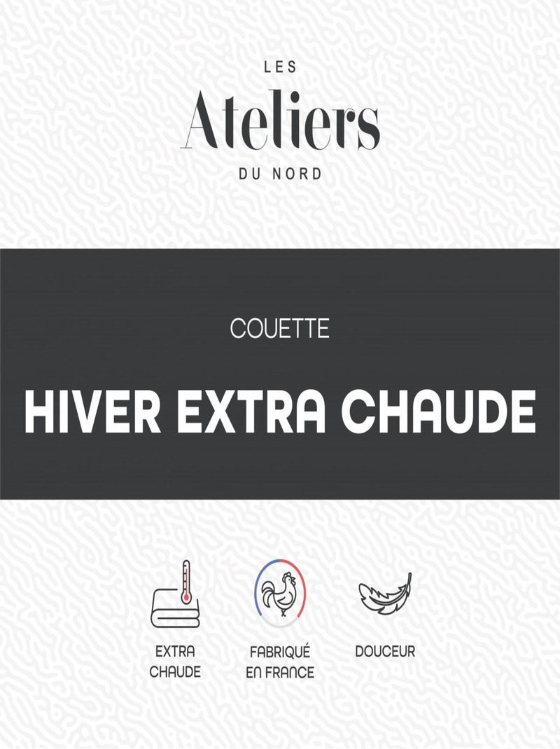 Les Ateliers du Nord - Couette Hiver - Extra Chaude Blanc - Kiabi