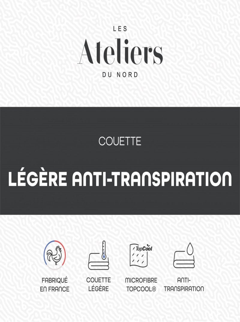 Les Ateliers du Nord - Couette Légère et Anti-transpiration Blanc - Kiabi