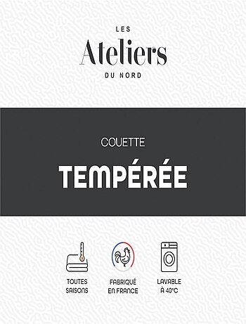 Les Ateliers du Nord - Couette tempérée douce