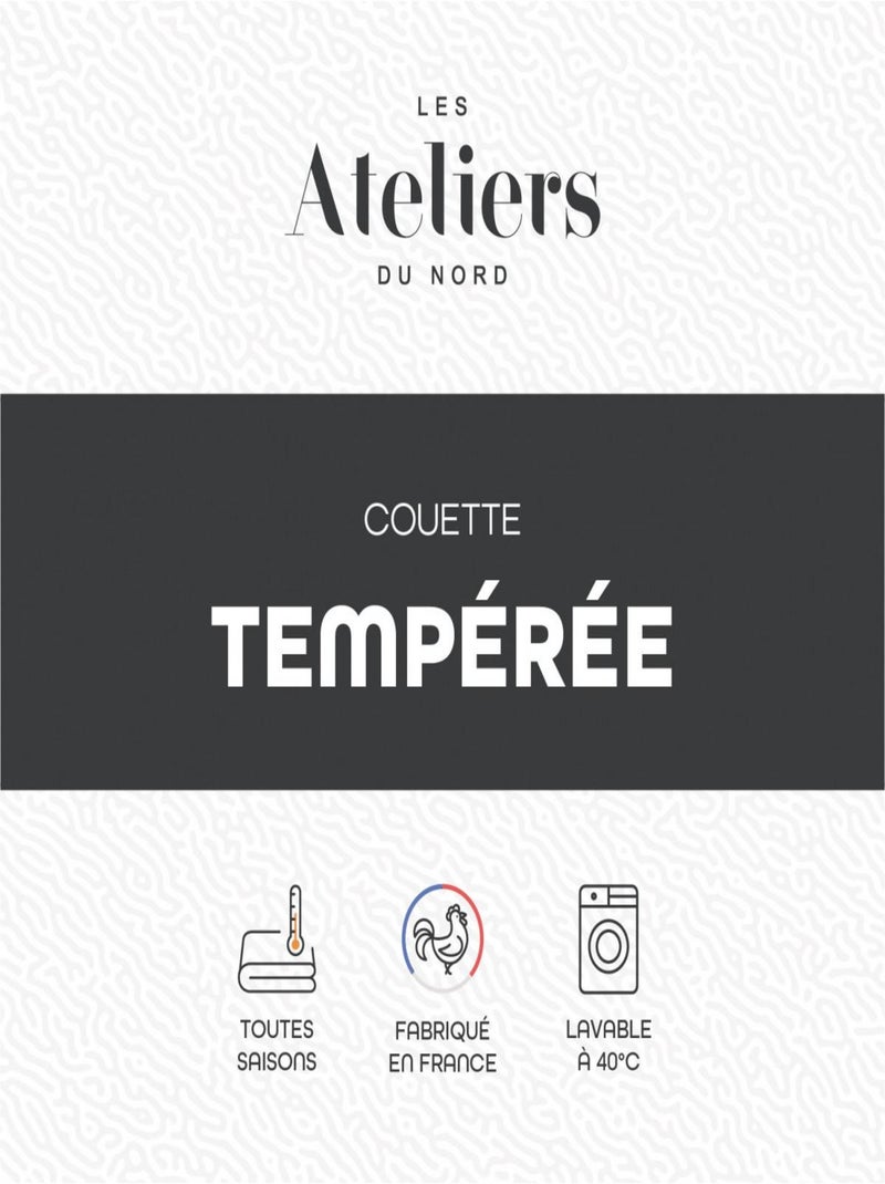 Les Ateliers du Nord - Couette tempérée douce Blanc - Kiabi