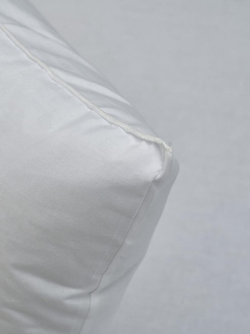 Les Ateliers du Nord - Lot de 2 Oreillers Volume Moelleux 60x60cm Blanc - Kiabi