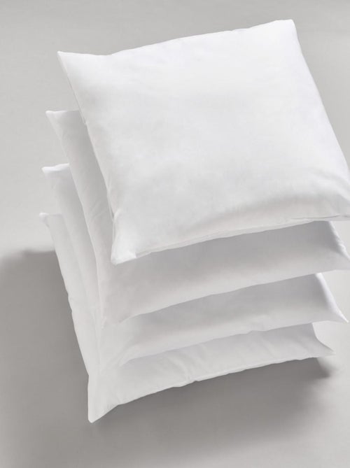 Les Ateliers du Nord - Lot de 4 Oreillers basiques moelleux 60x60cm - Kiabi