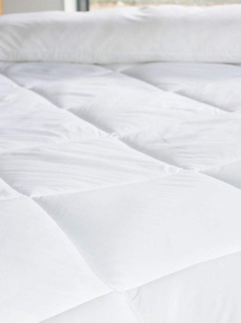 Les Ateliers du Nord - Surmatelas Confort Anti-transpiration Blanc - Kiabi