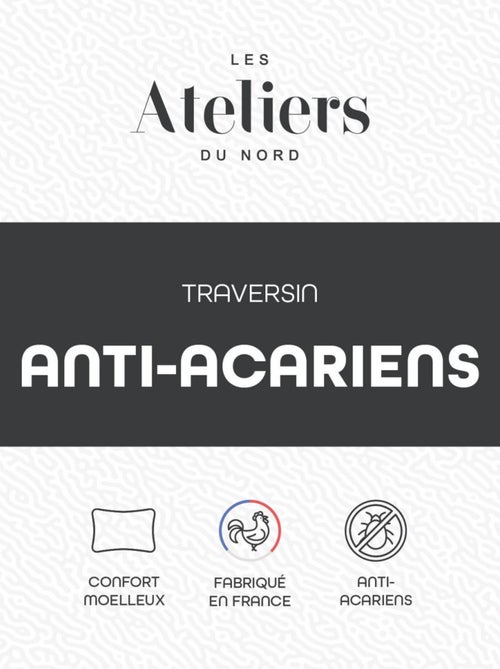 Les Ateliers du Nord - Traversin Anti-acariens - Kiabi