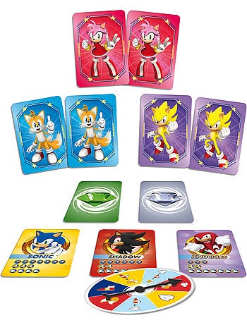 Les Chasseurs d’Émeraudes du Chaos Sonic – Le Jeu de Cartes et de Stratégie – Lisciani