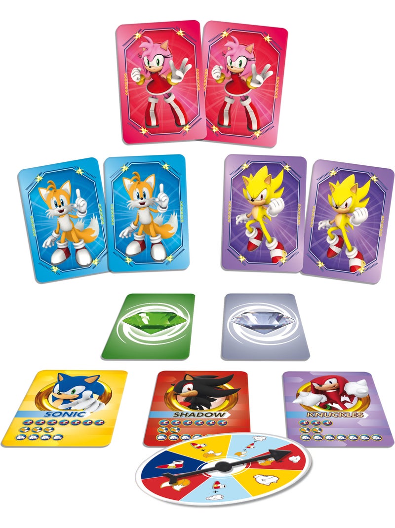 Les Chasseurs d’Émeraudes du Chaos Sonic – Le Jeu de Cartes et de Stratégie – Lisciani N/A - Kiabi