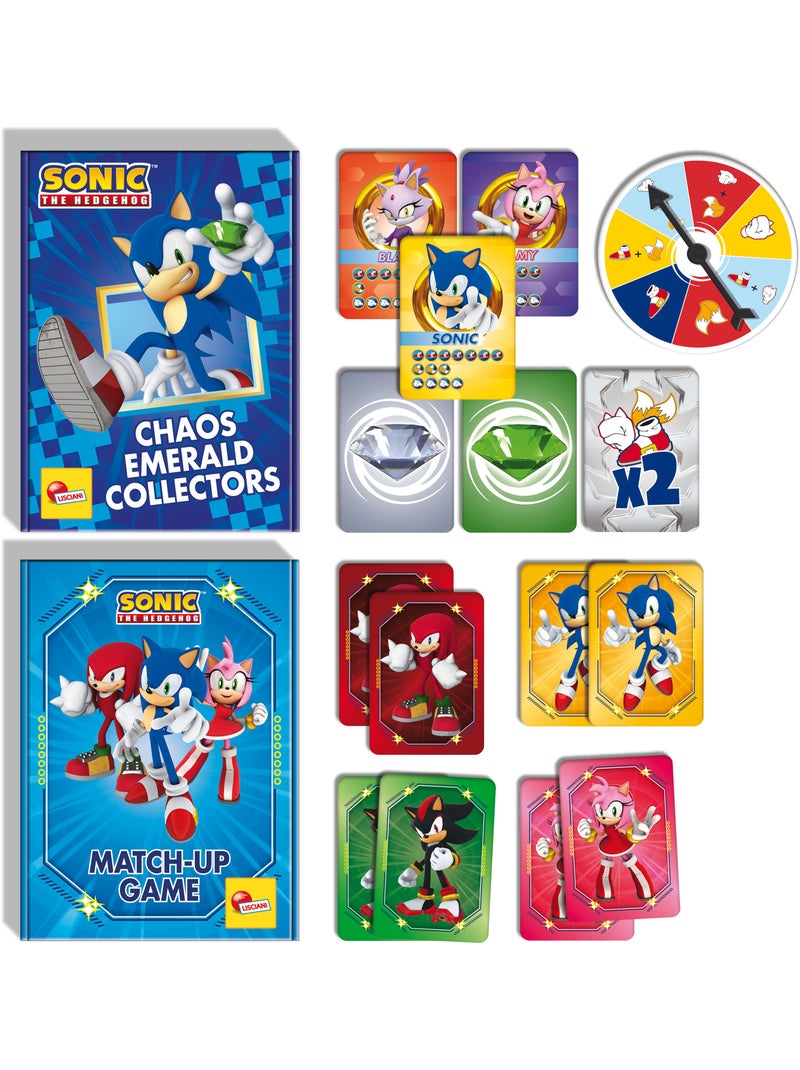 Les Chasseurs d’Émeraudes du Chaos Sonic – Le Jeu de Cartes et de Stratégie – Lisciani N/A - Kiabi