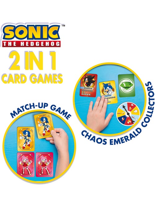 Les Chasseurs d’Émeraudes du Chaos Sonic – Le Jeu de Cartes et de Stratégie – Lisciani - Kiabi
