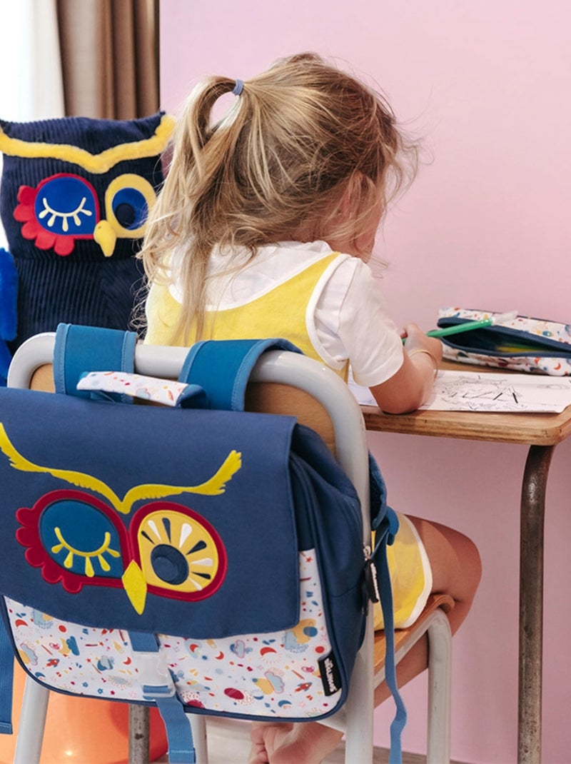 Les Déglingos - Cartable A4 maternelle Bleu - Kiabi