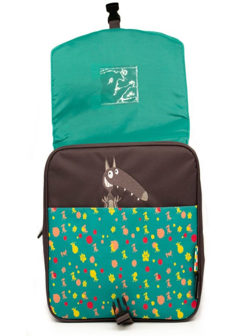 Les Déglingos - Cartable A4 maternelle Vert - Kiabi