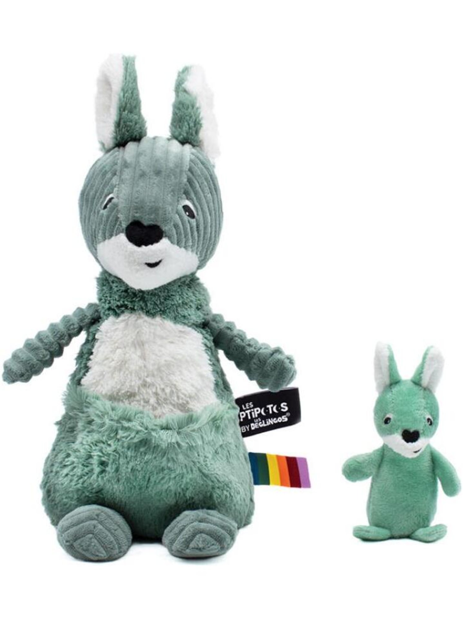 Peluche D'activité Bébé Cyranos Le Renard - Jouet D'éveil Avec Miroir, Anneau De Dentition, Bruits - Dès La Naissance - 2